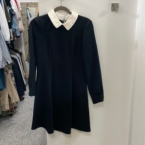Kate Spade black crepe dress